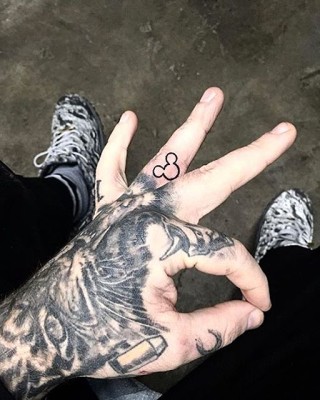 Bang Bang Trusts Another Artist to Ink His New Disney Tattoo!