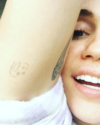 Miley Cyrus May Have Just Gotten Another Puppy Tattoo