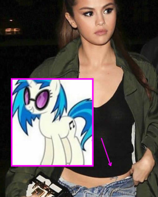 Selena Gomez May Have Gotten an Adorable My Little Pony Tattoo on Her Hip…
