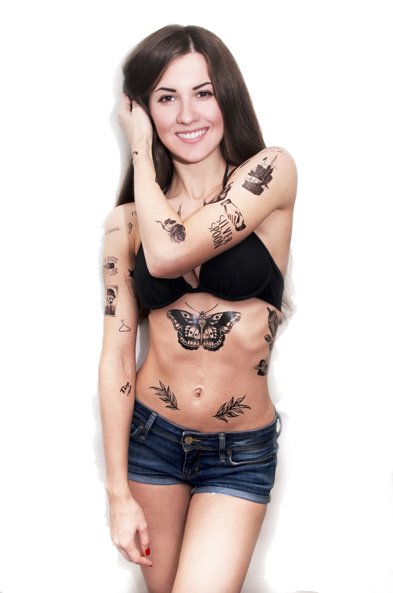 Celebrity Inspired Temporary Tattoos