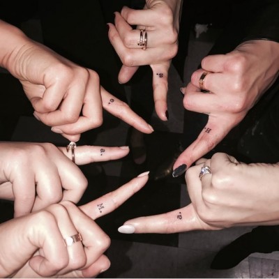 The Girls of Pretty Little Liars Get Matching Finger Tattoos After Wrapping Series