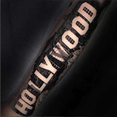 Amber Rose Debuts Massive “Hollywood” Tattoo Following Split from Val Chmerkovskiy