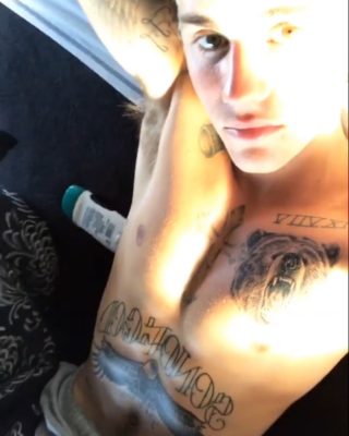Justin Bieber Reveals New Eagle and Bear Tattoos in Instagram Story