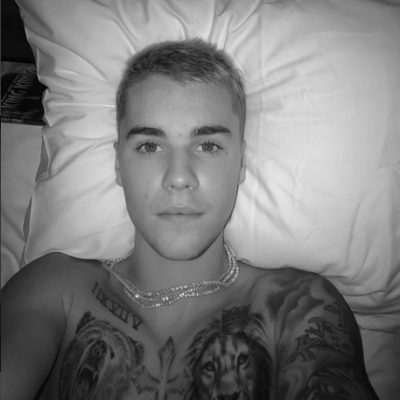 Justin Bieber Reps the King of the Jungle with New Lion Chest Tattoo