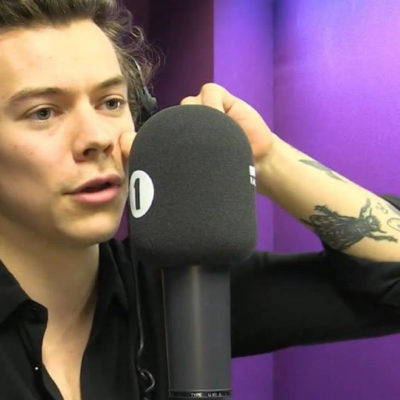 Harry Styles’ New Insect Arm Tattoo…a Bee or a Fly??