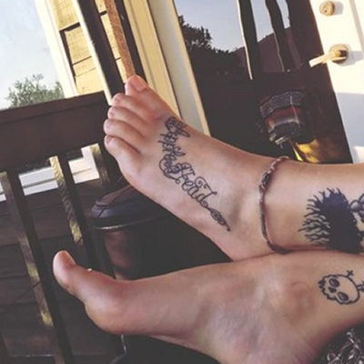 Paris Jackson’s Latest Tribute to MJ is an “Apple Head” Tat on Her Foot