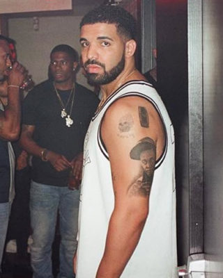 Drake Honors Lil’ Wayne with Epic Portrait Tat